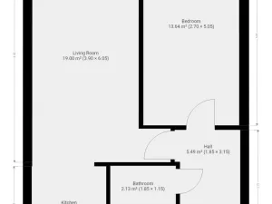 Pronájem bytu 2+kk, Praha - Stodůlky, Volutová, 49 m2