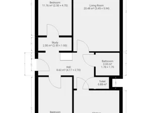 Pronájem bytu 3+1, Praha - Modřany, Levského, 75 m2
