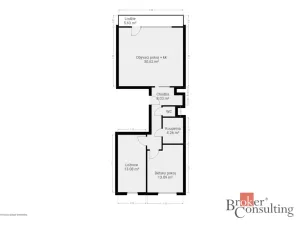 Prodej bytu 3+kk, Praha - Řepy, Nevanova, 75 m2