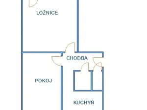 Pronájem bytu 2+1, Karviná, Borovského, 56 m2