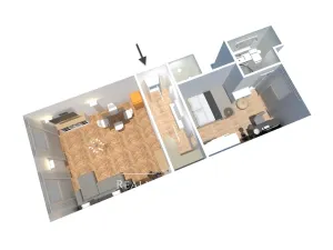 Prodej bytu 2+kk, Praha, Krásova, 49 m2