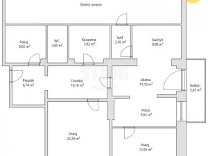Prodej bytu 4+kk, Šumperk, Temenická, 105 m2