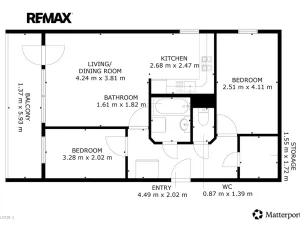 Prodej bytu 3+kk, Praha - Střížkov, Šluknovská, 54 m2