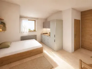 Prodej bytu 1+kk, Frymburk - Kovářov, 31 m2