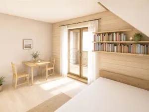 Prodej bytu 1+kk, Frymburk - Kovářov, 31 m2