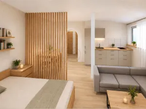 Prodej bytu 1+kk, Frymburk - Kovářov, 42 m2