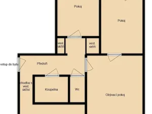 Pronájem bytu 3+1, Ostrava, Václava Košaře, 70 m2