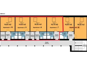 Prodej apartmánu, Dolní Dunajovice, Hlavní, 22 m2