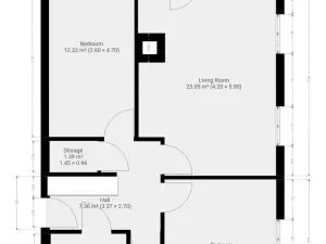 Pronájem bytu 3+kk, Praha - Vysočany, Poděbradská, 64 m2