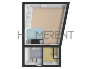 Pronájem bytu 1+kk, Praha, U libeňského pivovaru, 46 m2