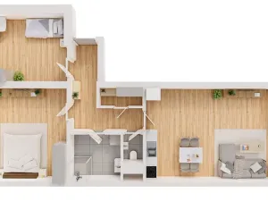 Prodej bytu 3+kk, Praha - Kunratice, Merhoutova, 84 m2