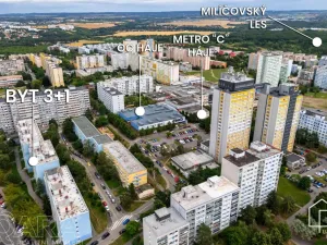 Prodej bytu 3+1, Praha - Háje, Emilie Hyblerové, 69 m2