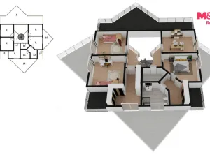Prodej rodinného domu, Jirny - Nové Jirny, V Zahradách, 350 m2