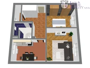 Prodej bytu 2+1, Sezimovo Ústí, Táboritů, 74 m2