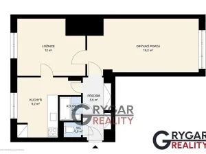 Prodej bytu 2+1, Praha - Strašnice, Kounická, 50 m2