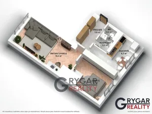Prodej bytu 2+1, Praha - Strašnice, Kounická, 50 m2