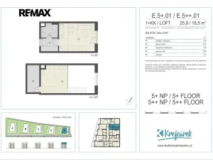 Prodej bytu 2+kk, Praha - Libeň, Novovysočanská, 45 m2