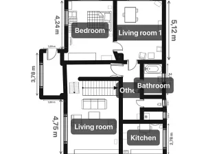 Prodej rodinného domu, Nové Sedlo, 270 m2