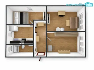 Prodej bytu 3+1, Dubá - Dřevčice, 57 m2