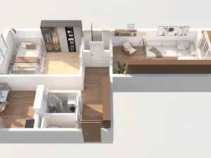 Prodej bytu 2+1, Brno, Stará osada, 68 m2