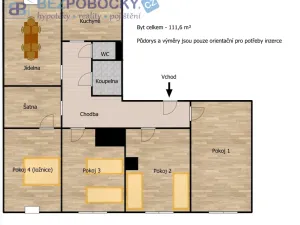 Prodej bytu 5+1, Ledeč nad Sázavou, Petra Bezruče, 111 m2