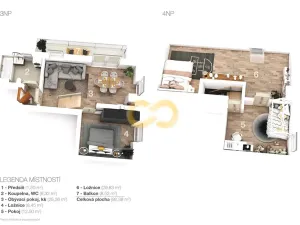 Prodej bytu 2+kk, Zdíkov, 94 m2