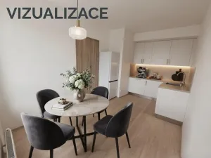 Pronájem bytu 2+kk, Praha - Vysočany, Pod Harfou, 36 m2