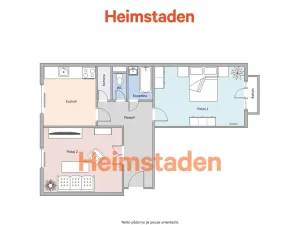 Pronájem bytu 2+1, Karviná - Nové Město, Cihelní, 55 m2