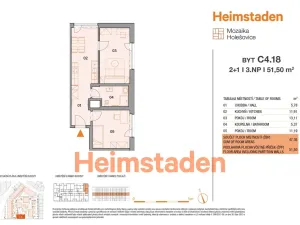 Pronájem bytu 2+1, Praha - Holešovice, Vrbenského, 47 m2