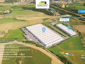 Pronájem skladu, Zdice, Komenského, 12600 m2