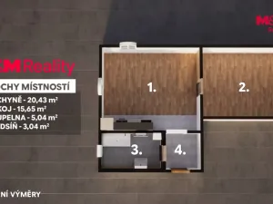 Prodej bytu 2+kk, Hrádek nad Nisou, Revoluční, 47 m2