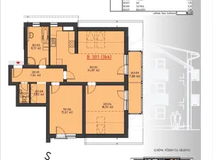 Prodej bytu 3+kk, Trhové Sviny, Za Pilou, 88 m2