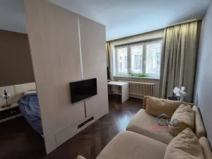 Pronájem bytu 1+1, Praha - Podolí, Podolská, 41 m2