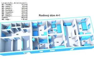 Prodej rodinného domu, Pňov-Předhradí - Předhradí, U Parku, 86 m2