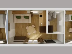 Prodej rodinného domu, Nové Město nad Metují, Českých legií, 35 m2