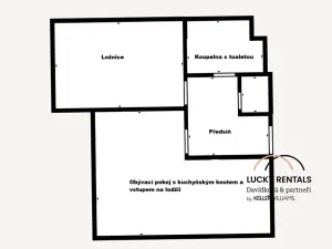 Pronájem bytu 2+kk, Praha - Uhříněves, Saturnova, 46 m2