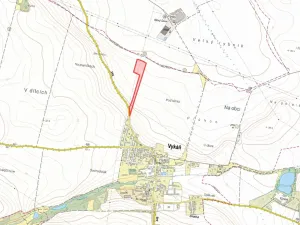 Prodej pole, Vykáň, 17667 m2