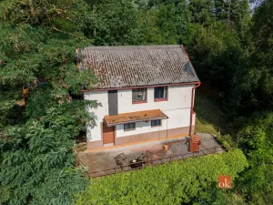 Prodej chaty, Týn nad Vltavou - Hněvkovice na levém břehu Vltavy, 80 m2