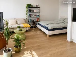 Pronájem bytu 1+kk, Praha - Stodůlky, Svitákova, 46 m2