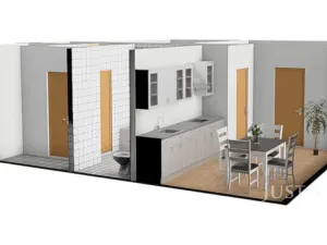 Pronájem bytu 2+1, Písek, Heritesova, 60 m2
