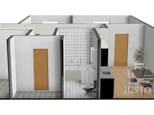 Pronájem bytu 2+1, Písek, Heritesova, 60 m2