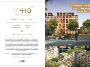 Prodej bytu 4+kk, Praha - Holešovice, Dělnická, 114 m2