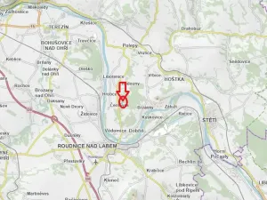 Prodej podílu lesa, Černěves, 892 m2