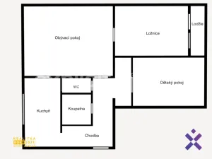 Pronájem bytu 3+1, Zlín, Podlesí III, 68 m2