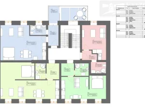 Pronájem bytu 1+kk, České Budějovice - České Budějovice 3, Rudolfovská tř., 42 m2