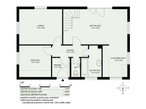 Prodej rodinného domu, Nezamyslice, 89 m2