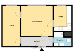 Prodej bytu 2+1, Olomouc, Werichova, 44 m2