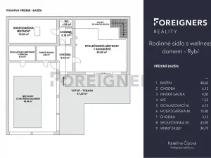 Prodej rodinného domu, Rybí, 340 m2