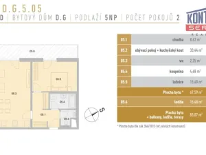 Pronájem bytu 2+kk, České Budějovice, Vrbenská, 83 m2