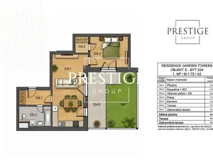 Prodej bytu 2+kk, Praha - Žižkov, Olšanská, 52 m2